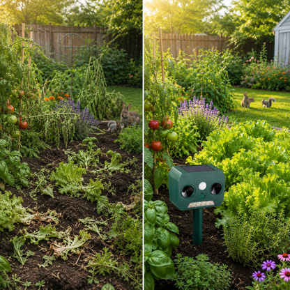 GardenGuard™ - Solar Animal Repeller