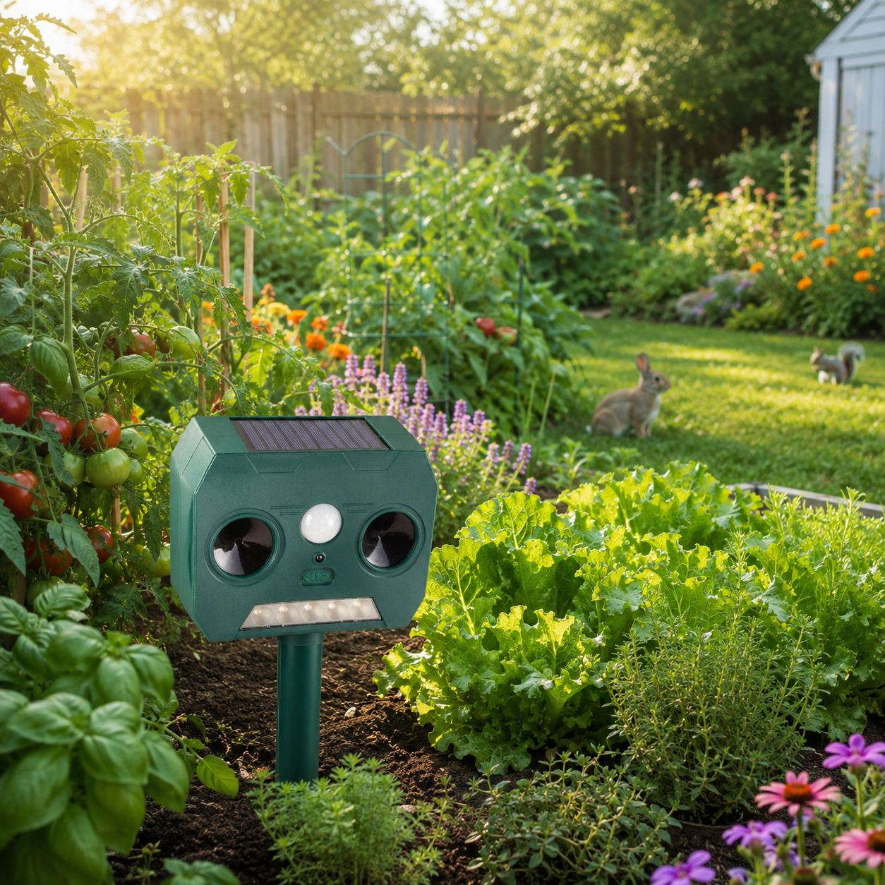 GardenGuard™ - Solar Animal Repeller